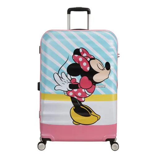 Bavul büyük American Tourister Wavebreaker Disney-Minnie pink kiss