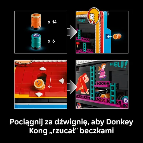 LEGO 72051 Super Mario automat do gry Donkey Kong