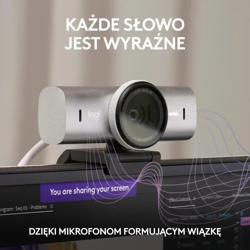 Kamera internetowa Logitech MX Brio Ultra HD 4K Szary