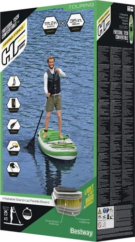 Bestway Deska SUP Hydro-Force Freesoul Tech Convertible, 340x89x15 cm