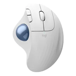 Myszka Logitech M575S bezprzewodowa biała