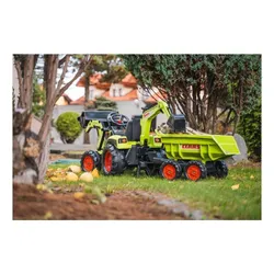 Traktor Na Pedały Dla Dzieci 3-6 Lat Do 50Kg Falk Claas Przyczepa Łyżka Spychacz