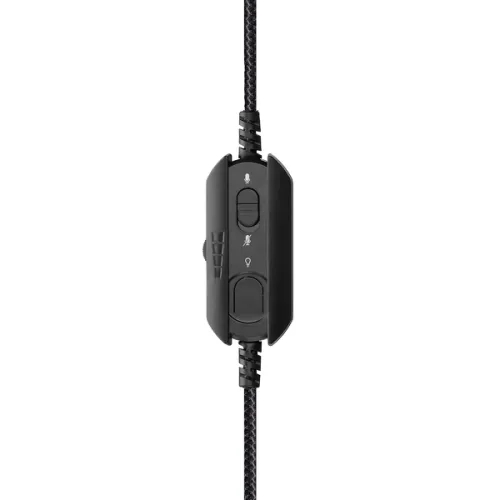 Słuchawki przewodowe z mikrofonem Rampage RM-K19 Raging Plus Nauszne Czarny