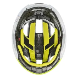 Kask rowerowy Uvex Rise CC Tocsen żółto-srebrny