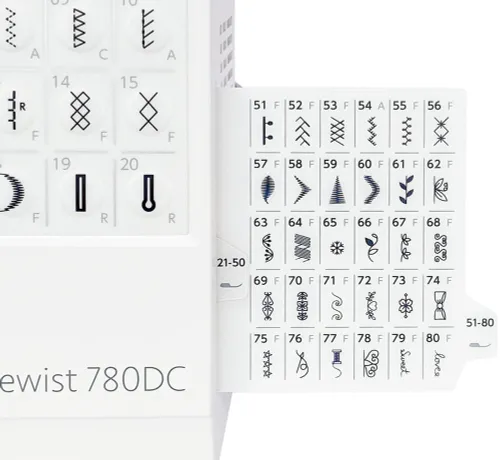 Maszyna do szycia JANOME 780DC