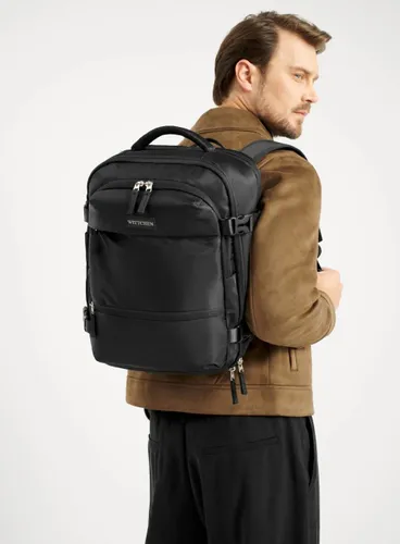 Рюкзак WITTCHEN Free on Board расширяемый дорожный 26 л черный