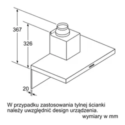 Вытяжка Bosch DWB66FM50 нержавеющая сталь