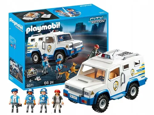 Playmobil City Action 9371 денежный Транспортер