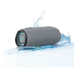 Głośnik mobilny XMUSIC BTS860 Bluetooth, Moc 40W, IP66, Akumulator 5000 mAh,  Radio FM, Szary
