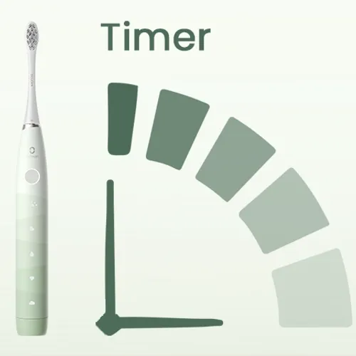 Szczoteczka soniczna Oclean Flow S Zielony