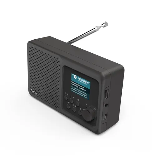 Radioodbiornik Hama DR5BT Radio FM DAB+ Bluetooth Czarny