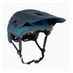 Kask rowerowy MET Terranova teal blue/ black metalic matt