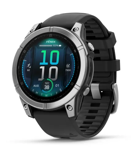 Smartwatch Garmin Fenix E 47mm GPS Srebrny