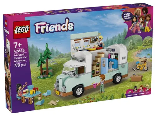 LEGO Friends 42663 Przygoda w kamperze przyjaciół