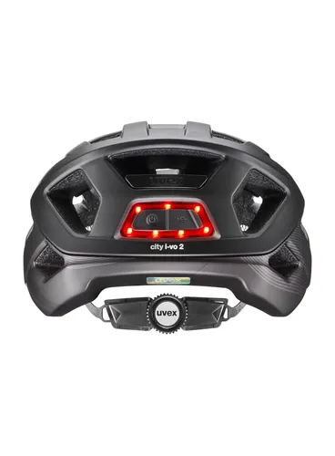 Kask na rower Uvex City I-vo 2 - black matt