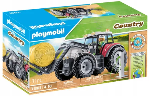 Большой Сельскохозяйственный Трактор Playmobil 71305