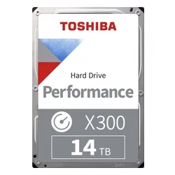 Dysk Toshiba X300 Performance 14TB 3.5" SATA III (HDWR21EUZSVA)