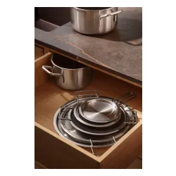 EVA TRIO 20 cm - pokrywka odpływowa ze stali nierdzewnej