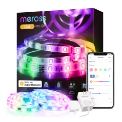 Taśma LED Meross MSL320 2 x 5m 720lm 10W RGB