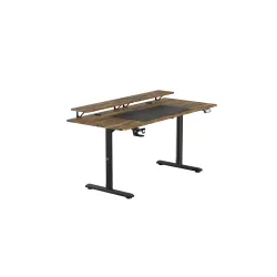 Biurko Ultradesk HIGHLANDER XXL 160cm Regulacja wysokości Brązowy