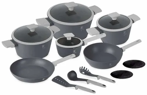 Zestaw garnków BERLINGER HAUS Aspen BH 8245 (15 elementów)