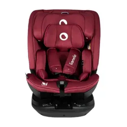Fotelik samochodowy LIONELO Bastiaan RWF i-Size 40-150 cm (0-36 kg) Czerwony