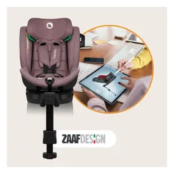 Fotelik samochodowy LIONELO Harmony i-Size 40-150 cm (0-36 kg) Różowy
