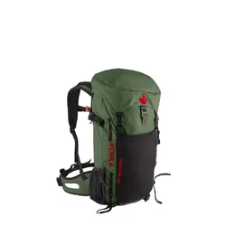 Plecak turystyczny Kohla Track Pro 30L - bronze green/flm scarlt/cav