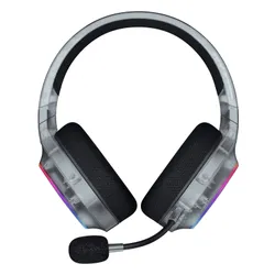 Słuchawki RAZER Barracuda X Chroma Phantom Bezprzewodowe, Nauszne, Dźwięk przestrzenny Biało-przezroczysty