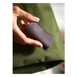 Skórzane etui na klucze Bellroy Key Cover (third edition) - deep plum