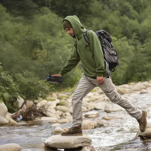 Głośnik mobilny W-KING D320 Czarny