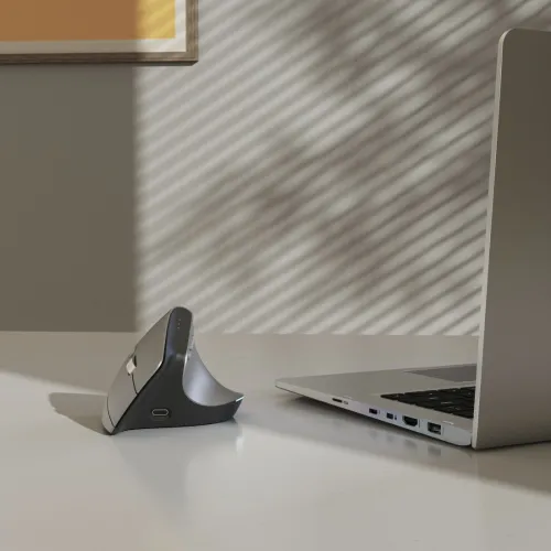 Myszka Hama EWM-700 Dla praworęcznych Szary