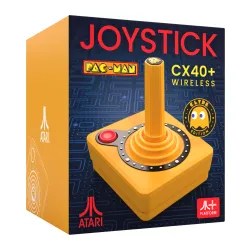 Joystick Atari CX40+ Pac-Man Edition do Atari 2600+ / 7800+ Bezprzewodowy Pomarańczowy