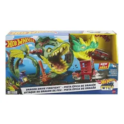 Hot Wheels zestaw Pętla smoka HDP03