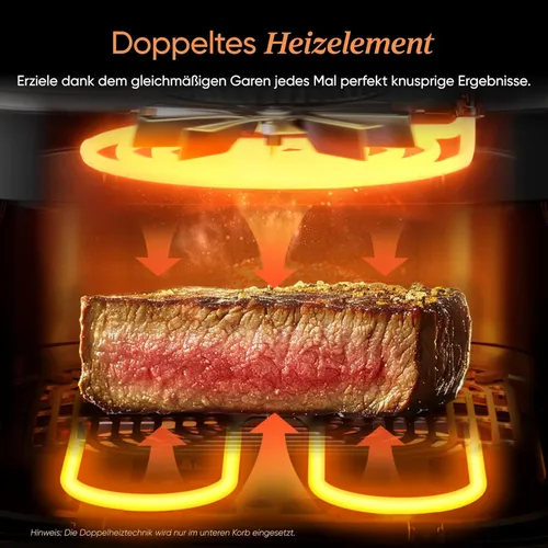 Frytkownica COSORI Turbo Tower Pro 10.8l DualBlaze CAF-DC112-ADE