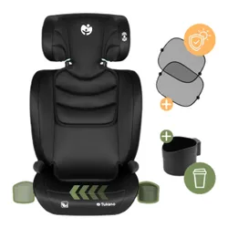 Fotelik samochodowy TULANO Joy 20 I-Size 100-150 cm (15-36 kg) Czarno-szary