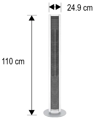 Wentylator STADLER FORM Peter 2 Biały