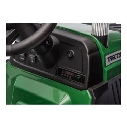 Traktor Na Akumulator Dla Dziecka Ch9959B 24V 2X120W Przyczepa LED Eva Pilot