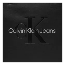 Сумка Calvin Klein Jeans Sculpted Mini Slim Tote26 Mono K60k611547 Black / Metallic Logo 0gl