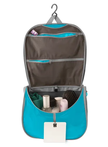 Косметичка / Дорожная сумка Sea to Summit Ultra-Sil Hanging Toiletry Bag L - blue atoll