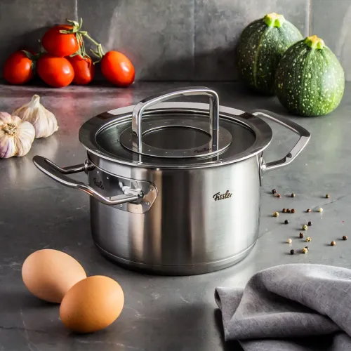 FISSLER Original Profi Collection 2,1 l - garnek ze stali nierdzewnej z pokrywką