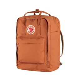 17 dizüstü bilgisayar için Fjallraven Kanken Sırt Çantası-terracotta brown