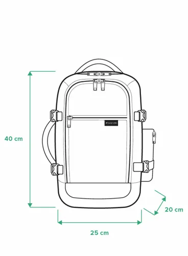 Rucsac multifuncțional Puccini Easy 3in1-Gri