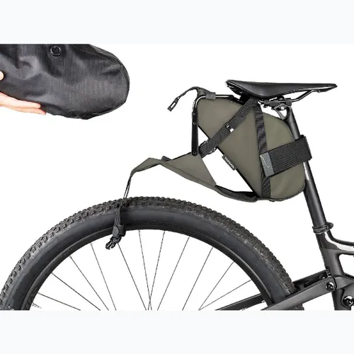 Велосумка под седло Topeak BackLoader X 15 л зеленая