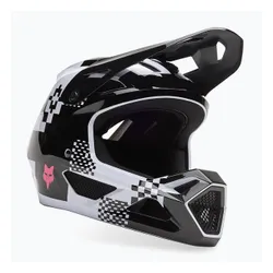 Kask rowerowy Fox Racing Rampage Digi Image CE/CPSC black/white