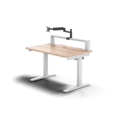 Biurko Corsair Platform:4 Standardowy 120cm Drewno bejcowane na kolor jasnej sosny