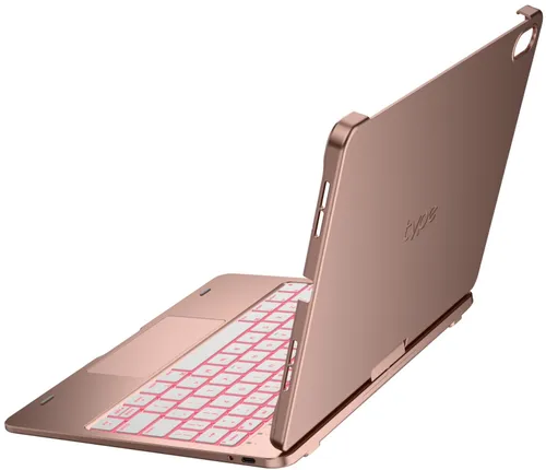 Etui na iPad TYPECASE Flexbook Touch Różany Klawiatura