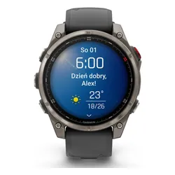 Zegarek sportowy GARMIN Fenix 8 Pro 47mm Czarny