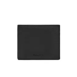 Calvin Klein Duży Portfel Męski Micropebble Billfold W Coin LV04D1033G