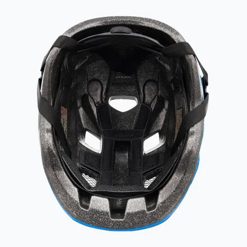 Kask rowerowy dziecięcy MET Hooray blue monster glossy